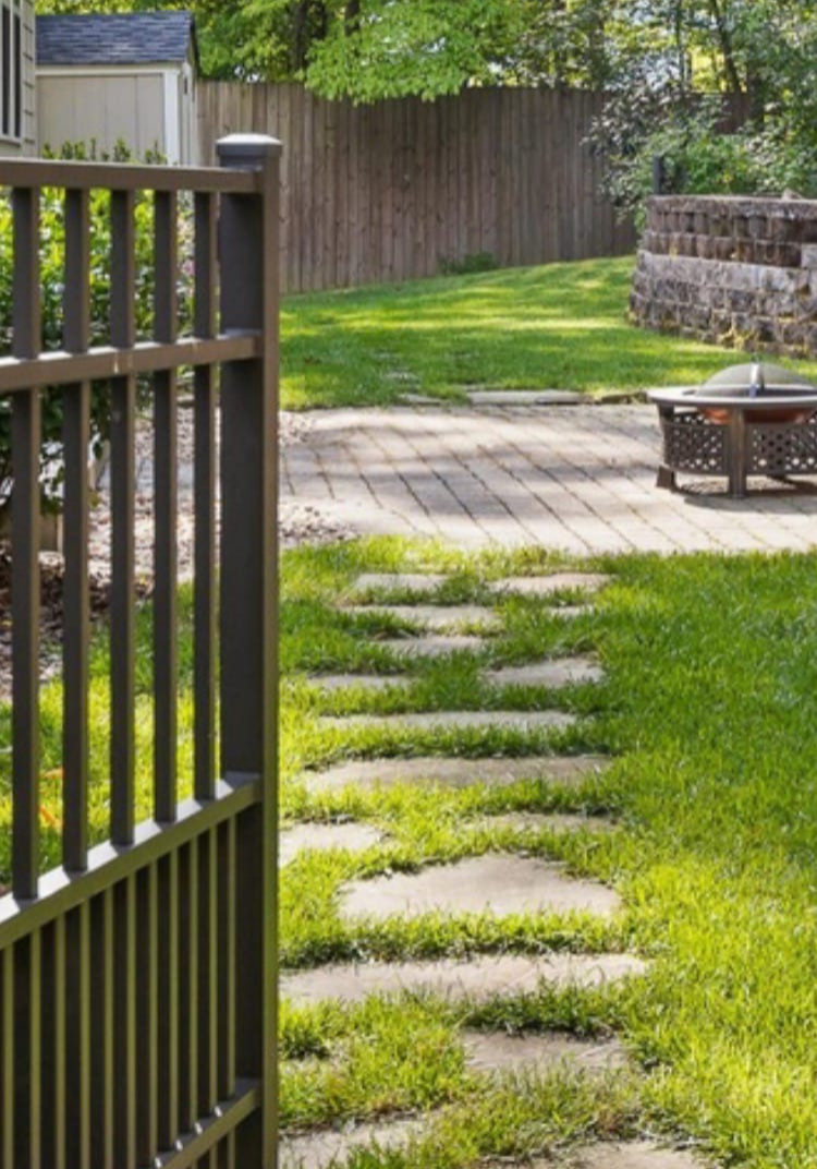 Before French Drain Installation