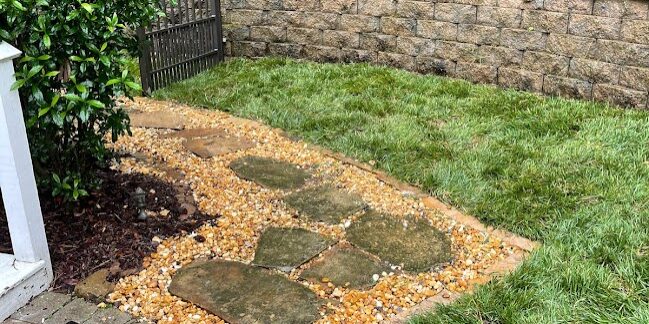 French Drain Installation in Apison