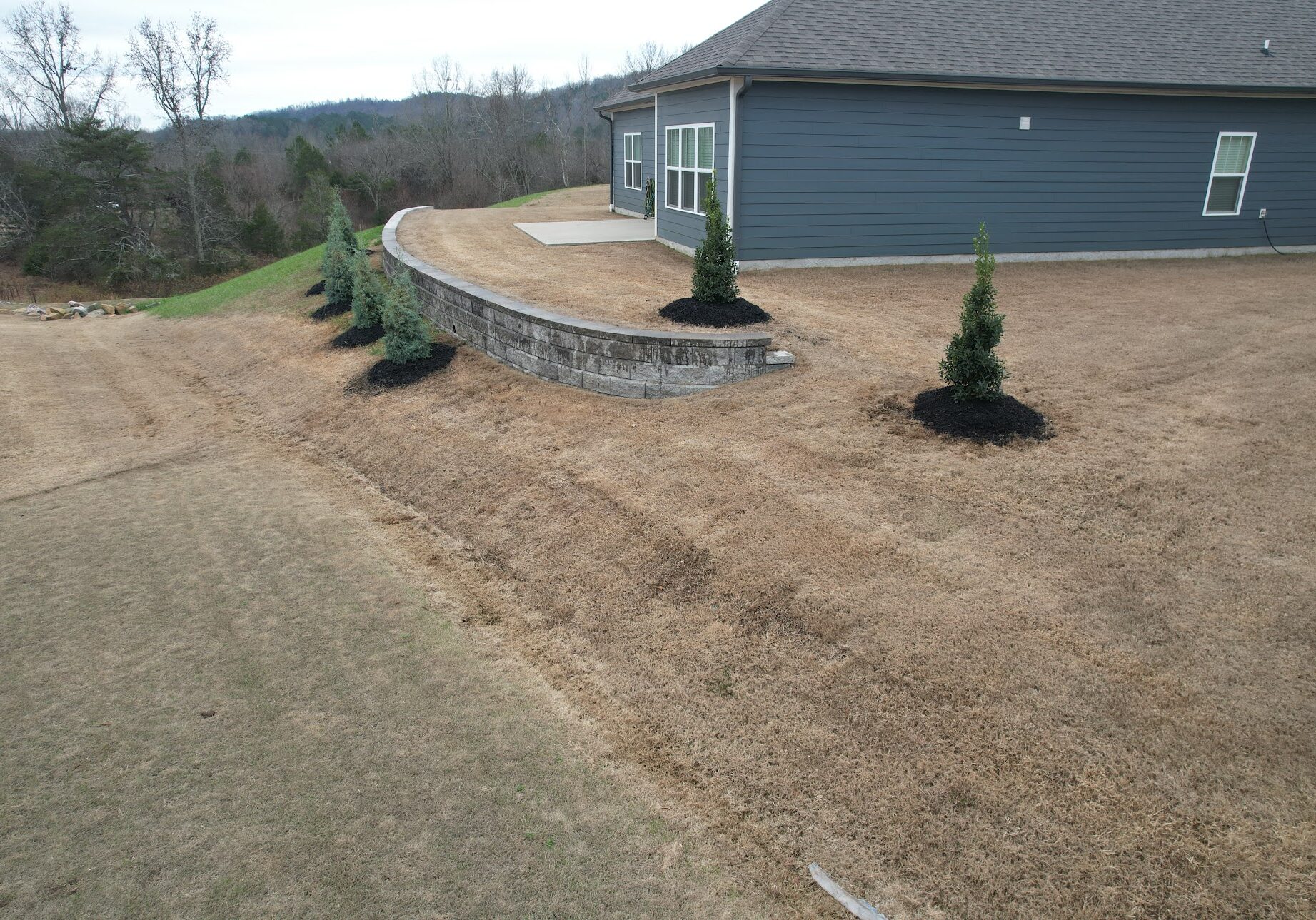 landscaping in Apison