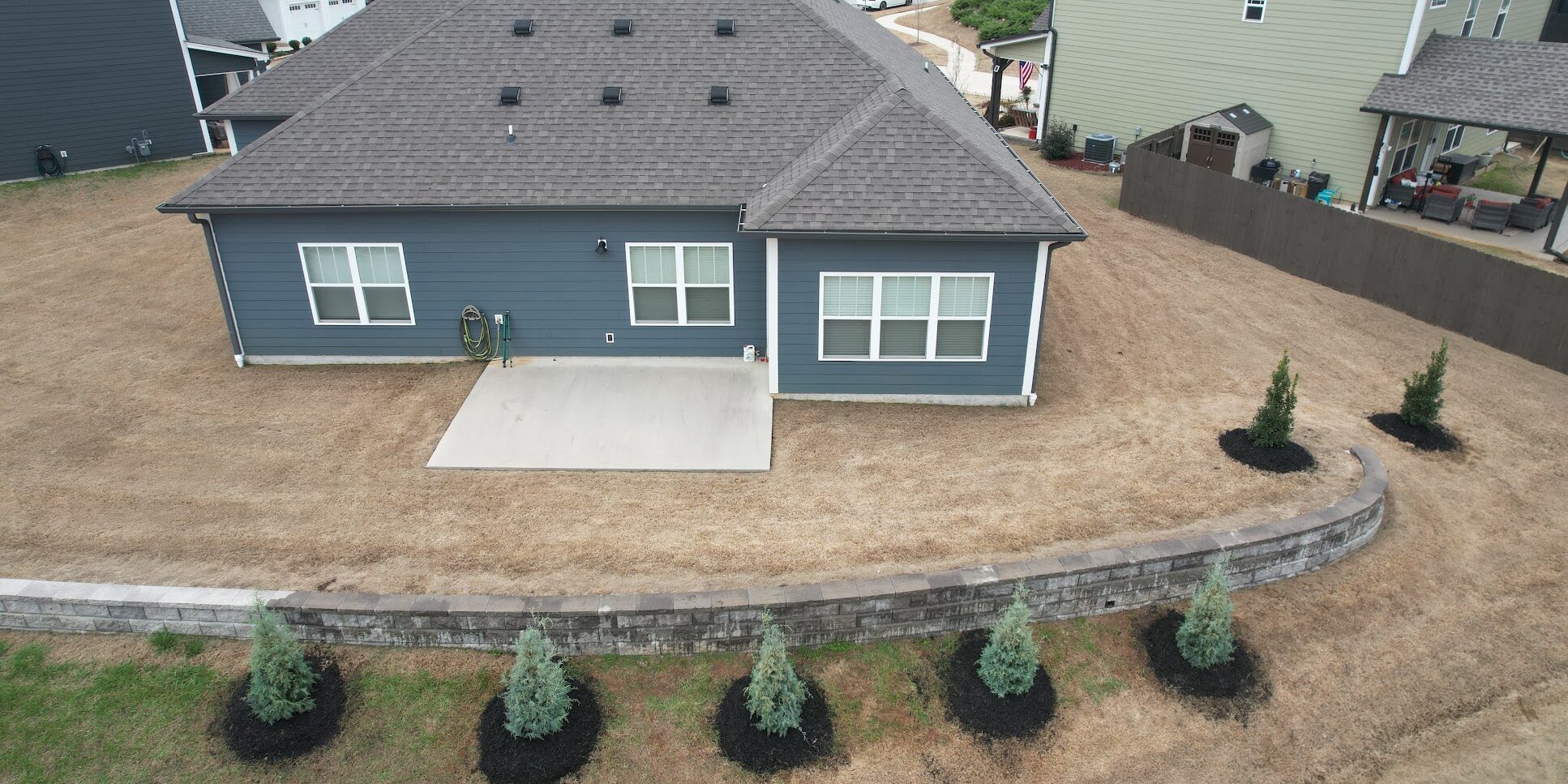 Lanscaping in Apison