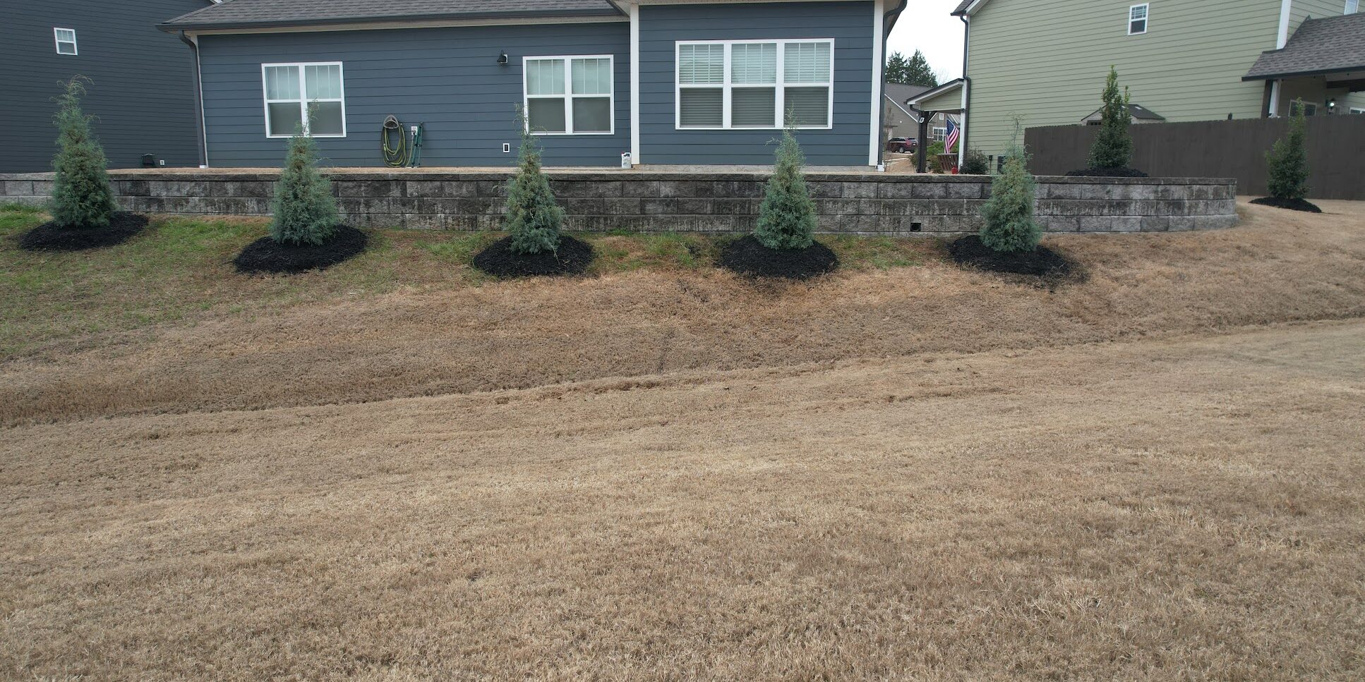 landscaping in Apison